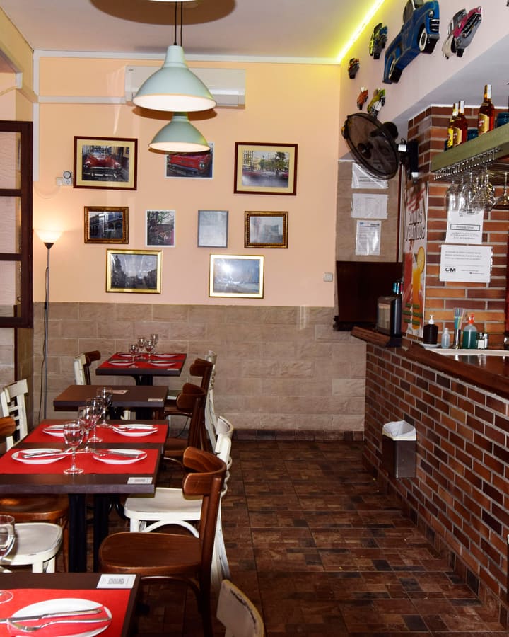 The bar